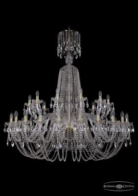 Люстра  Bohemia Ivele Crystal  арт. 1402/24+12/530/XL-154/G