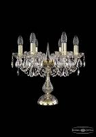 Настольная лампа  Bohemia Ivele Crystal  арт. 1402L/6/141-39/G
