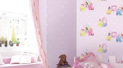 Обои SHINHAN Wallcover Dream World арт. D5043-1 фото в интерьере